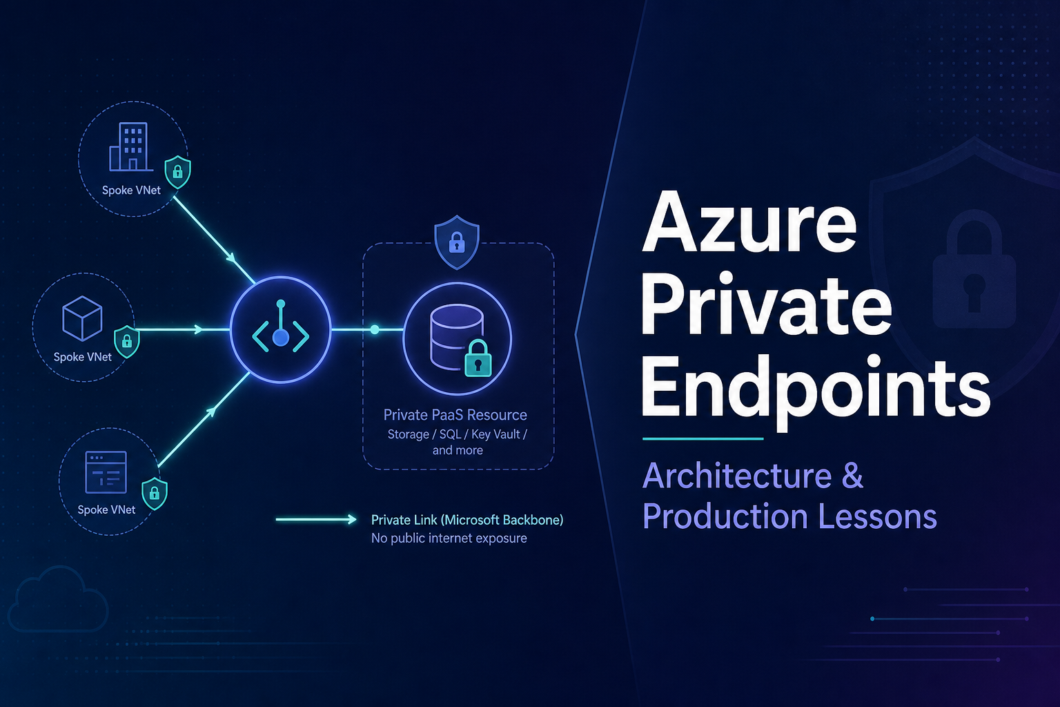 Azure Private Endpoints: The Architecture, Trade-Offs, and Real Lessons From Production